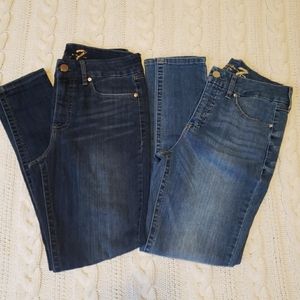 Seven 7 high rise skinny jeans